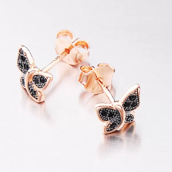 Dámské náušnice stříbro 925 zirkon motýlci v barvě E1703978-2281-SLX