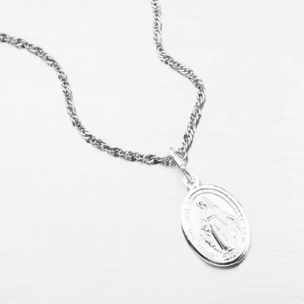 Stříbrný přívěsek Panna Marie P1501222-1132-SLX