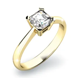 Zásnubní prsten žluté zlato 585/1000 zirkon ZP-10808-ZL-ZIR