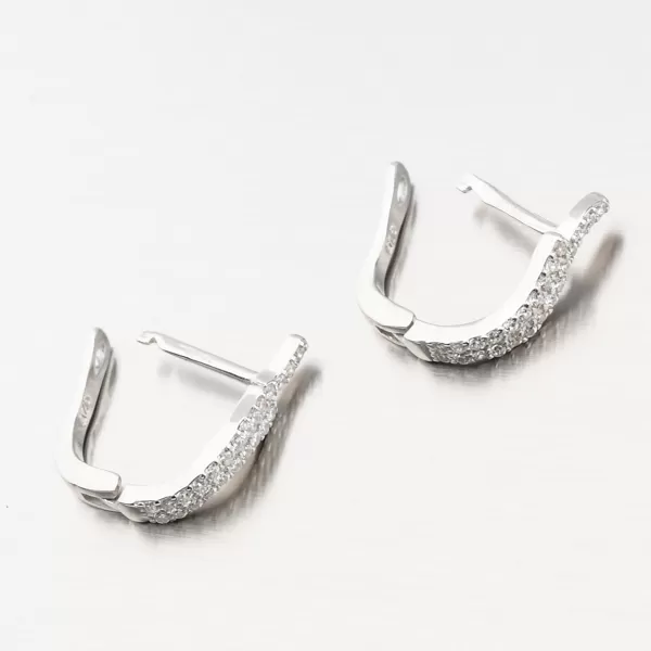 Dámské náušnice stříbro 925 zirkon UCST-121531