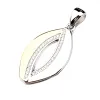 Dámský přívěsek stříbro 925 zirkon pozlacený PKL-3077