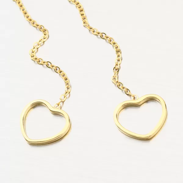 Dámské náušnice stříbro 925 dlouhé v barvě UVST-123018-G