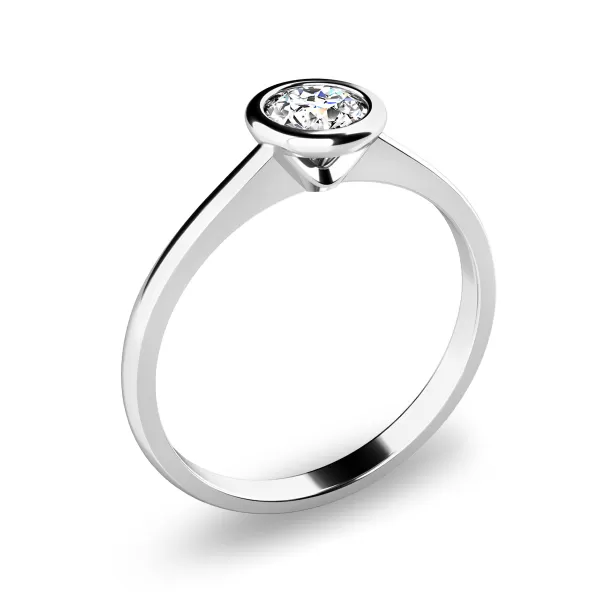 Dámský prsten s diamantem 140001D-B