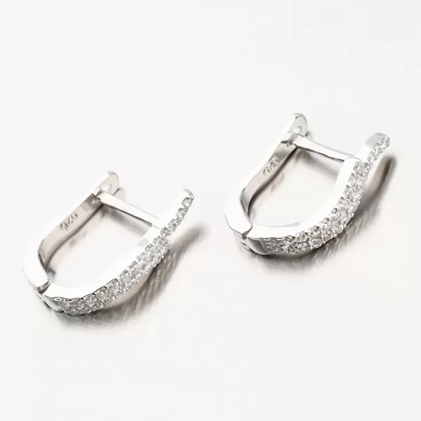 Dámské náušnice stříbro 925 zirkon UCST-121531