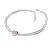 Dámský náramek přírodní diamant 0.176 ct G/SI srdce a brilianty 10877-NR02-BCV 10877-NR01-BCV