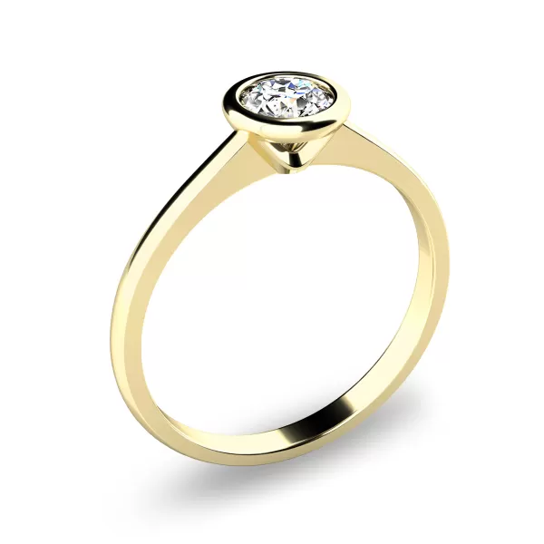 Zásnubní prsten s diamantem ZP-140001D-ZL
