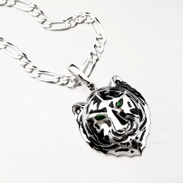 Stříbrný přívěsek tygr PKL-3081