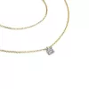 Zlatý náhrdelník s briliantem 10828-NH02-ZLB