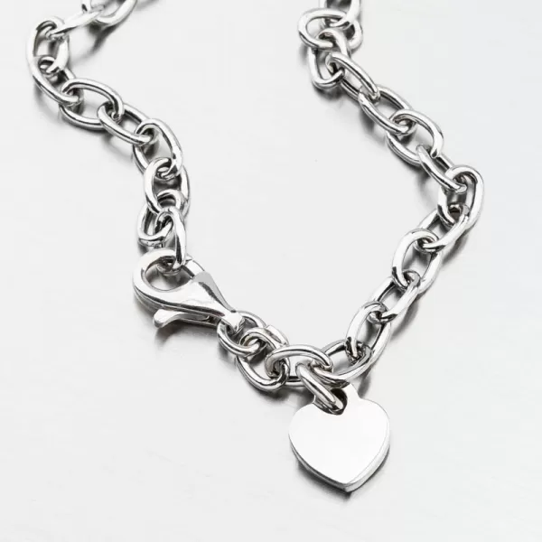 Náramek se srdíčkem - stříbro 925 B1400637-1264-SLX