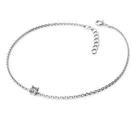 Dámský náramek bílé zlato 585/1000 přírodní diamant 0.130 ct G/SI 10828-NR01-B