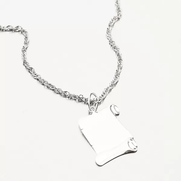 Pergamen z bílého zlata 357-0083