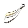 Dámský přívěsek stříbro 925 zirkon pozlacený PKL-3070