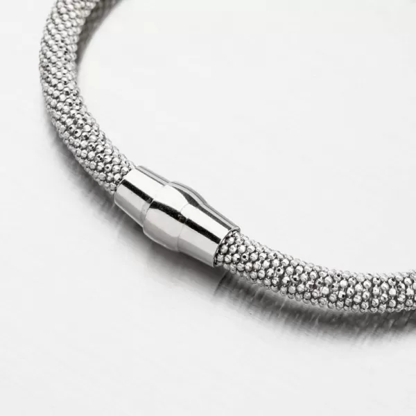 Stříbrný náramek na magnet B1400815-1304-SLX