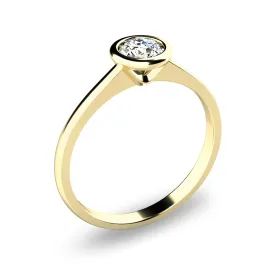 Dámský prsten přírodní diamant 0.330 ct G/SI větším 140001D-ZL