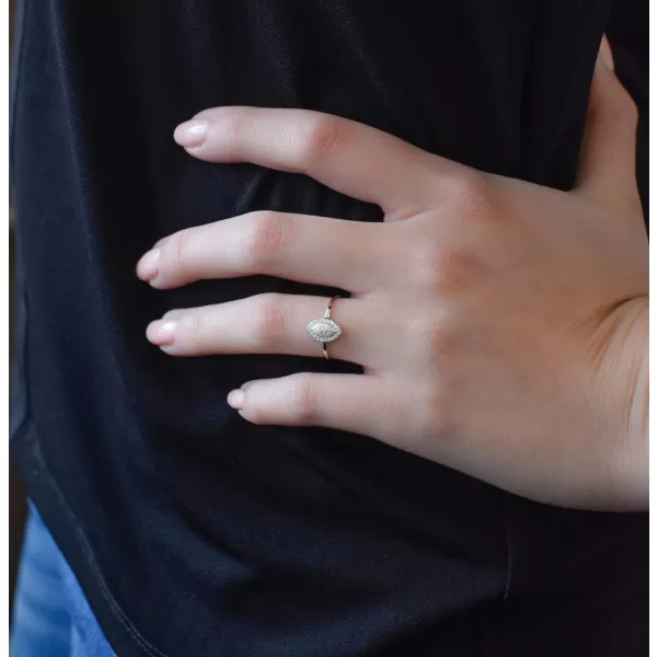 Stříbrný prsten se zirkony bílý 885004.1