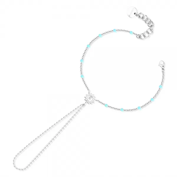 Náramek řetízkový se závěsem na prst Brosway CHANT BAH77