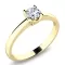 Zásnubní prsten s diamantem ZP-10940D-ZL