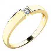 Dámský prsten s diamantem 10771D-ZL