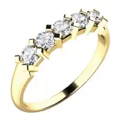 Dámský prsten s diamanty 10774D-ZL