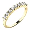 Zásnubní prsten žluté zlato 585/1000 přírodní diamant 0.384 ct G/SI ZP-10772D-ZL