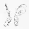 Dámské náušnice stříbro 925 zirkon anděl PKL-2115