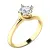 Dámský prsten přírodní diamant 0.60 ct G/SI 10779D-ZL