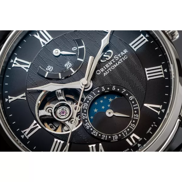 Orient Star Classic Moonphase Open Heart Automatic RE-AY0107N00B