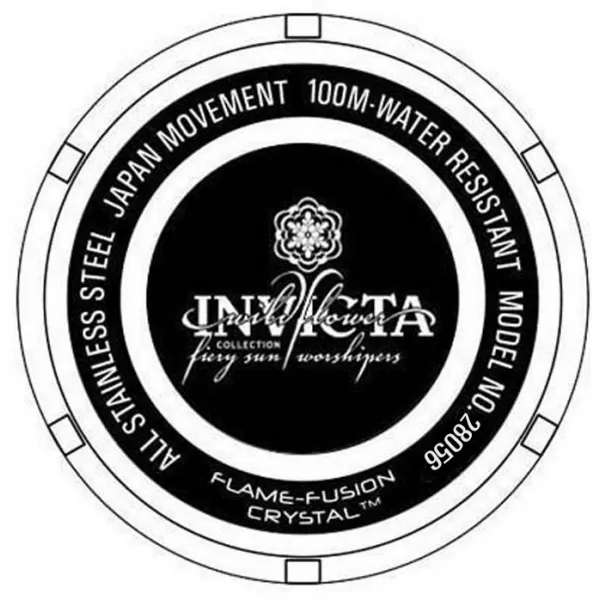 Invicta Wildflower Quartz 28056