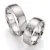 Snubní prsteny bílé zlato 585 přírodní diamant 0.060 ct SP-503