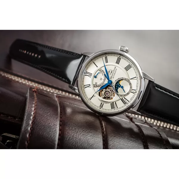 Orient Star Classic Moonphase Open Heart Automatic RE-AY0106S00B