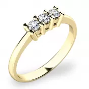 Zásnubní prsten s diamanty ZP-10848D-ZL