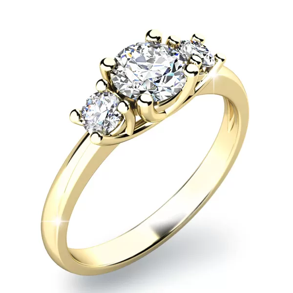 Dámský prsten s diamanty 10803D-ZL