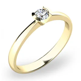 Dámský prsten přírodní diamant 0.060 ct G/SI 10840D-ZL