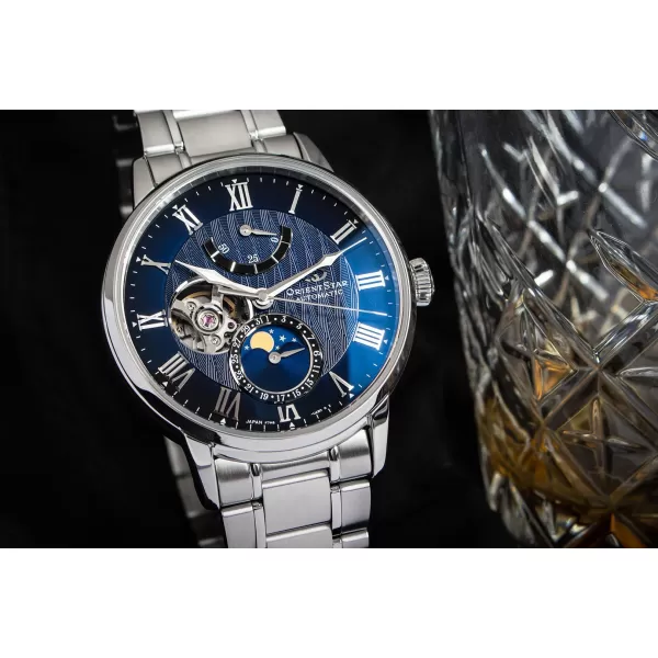 Orient Star Classic Moonphase Open Heart Automatic RE-AY0103L00B
