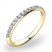 Zásnubní prsten s diamanty ZP-10845D-ZL