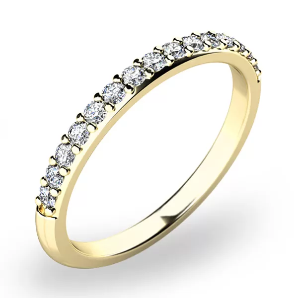 Zásnubní prsten s diamanty ZP-10845D-ZL