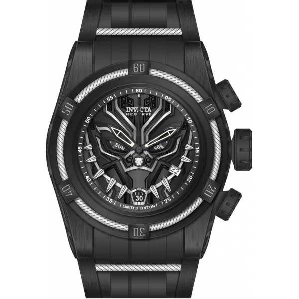 Invicta Marvel Quartz 27007 Black Panther Limited Edition 3000pcs