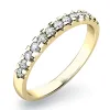 Zásnubní prsten žluté zlato 585/1000 přírodní diamant 0.156 ct G/SI ZP-10814D-ZL