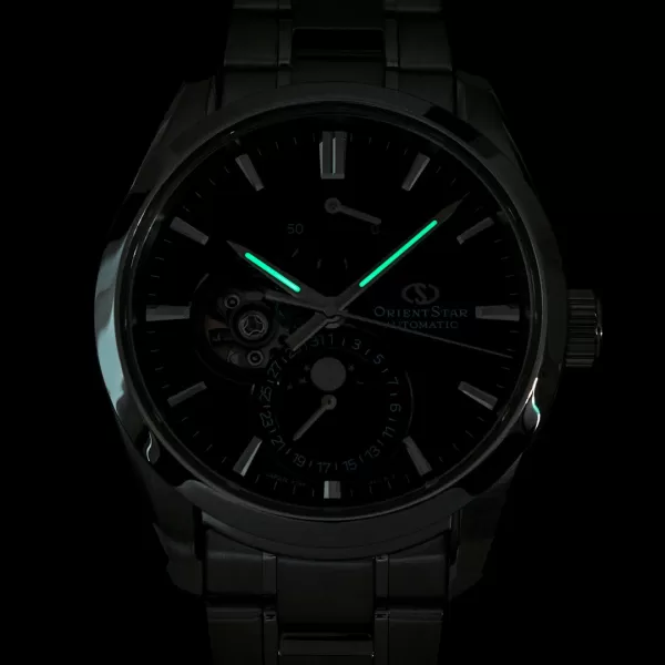 Orient Star Contemporary Moonphase Open Heart Automatic RE-AY0001B00B