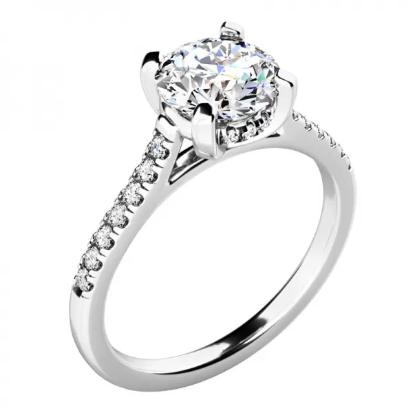Luxusní prsten s diamanty 10962-B-DIA