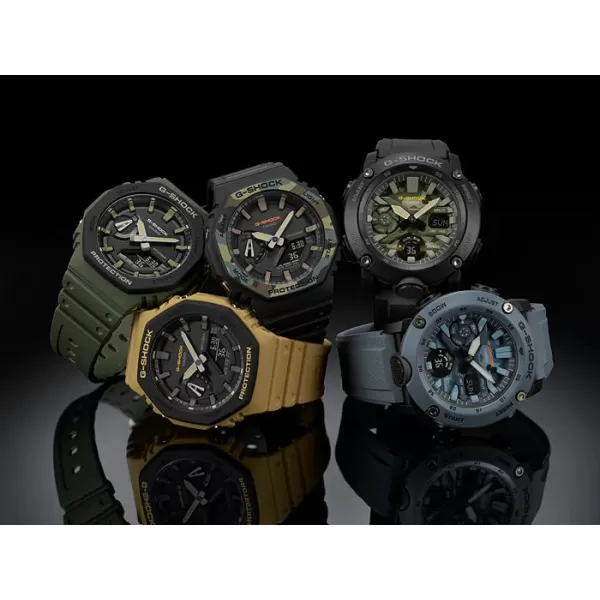 Casio G-Shock Carbon Core Guard Utility Colors Series (619) GA-2110SU-3AER