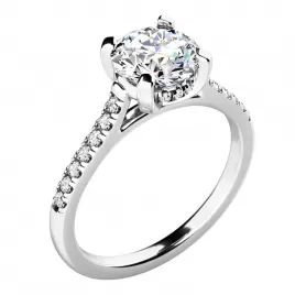 Zásnubní prsten s diamanty ZP-10962-B-DIA