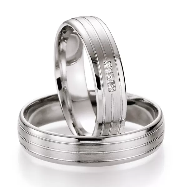 Snubní prsteny s diamanty SP-524