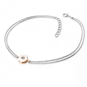 Zlatý náramek s diamantem 10911-NR02-BCV
