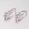 Dětské náušničky bílé zlato 585 zirkon 52DN-2013BR