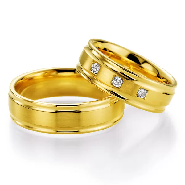Snubní prsteny s diamantem SP-521