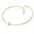 Dámský náramek zlato mix 585/1000 přírodní diamant 0.055 ct champagne 10911-NR01-ZLB-Champ