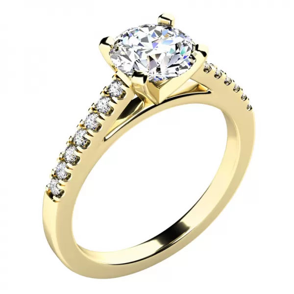 Luxusní prsten s diamanty 10960-ZL-DIA
