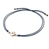 Šňůrkový náramek kabbalah s bílým diamantem 10911-NRS-MOD-CV-DIA