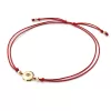 Šňůrkový náramek kabbalah s Champagne diamantem 10911-NRS-CV-ZL-Champ
